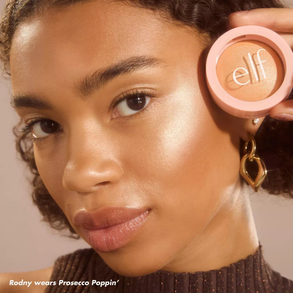 e.l.f. Halo Glow Silky Powder Highlighter - Prosecco Poppin', 0.15 oz-609332848030-LR-360275-9-LR eShop