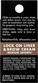 e.l.f. Lock On Liner & Brow Cream - Medium Brown-609332819436-LR-310661-4-LR eShop