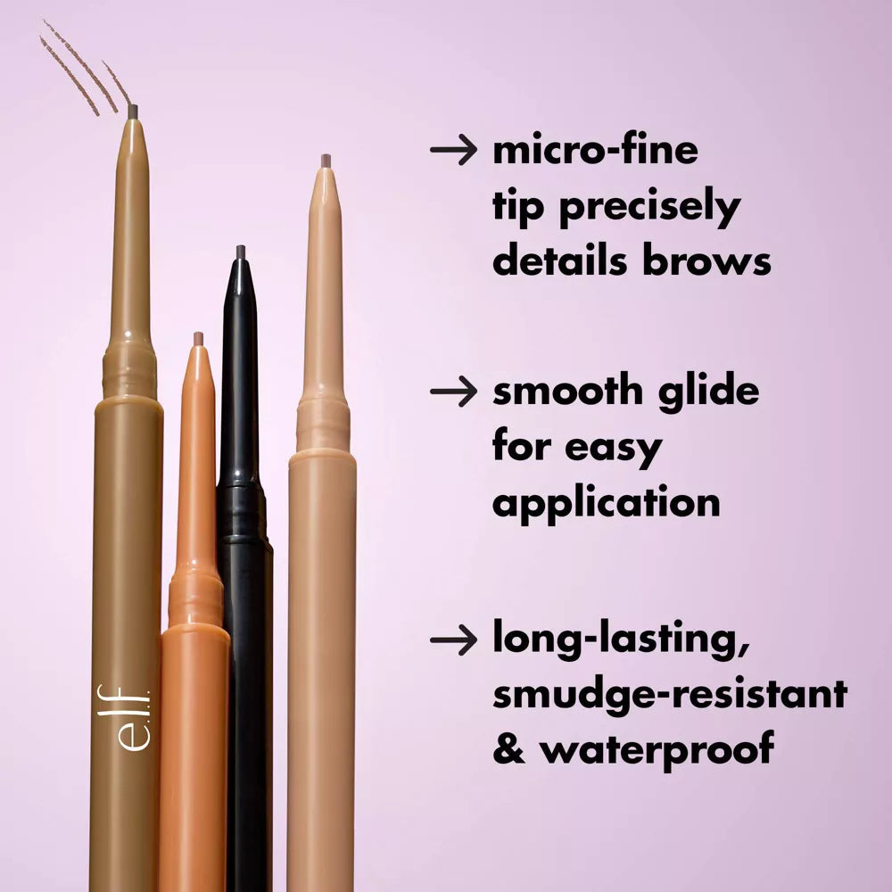 e.l.f. Micro-Fine Brow Pencil - Taupe, 0.001 oz-609332843035-LR-360266-7-LR eShop