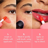 e.l.f. Sheer For It Blush Tint Stain For Lips + Cheek - Pink Positive, 0.22 oz-609332823228-LR-360242-10-LR eShop