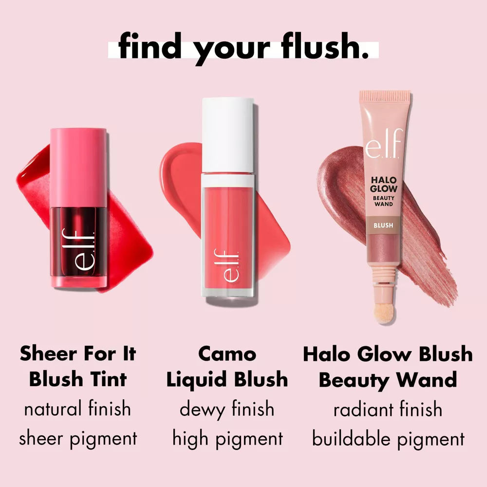 e.l.f. Sheer For It Blush Tint Stain For Lips + Cheek - Plums Up, 0.22 oz-609332823235-LR-360243-13-LR eShop