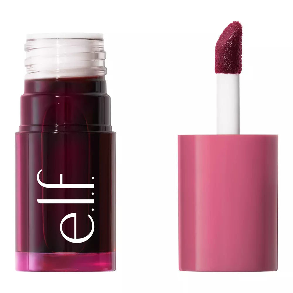 e.l.f. Sheer For It Blush Tint Stain For Lips + Cheek - Plums Up, 0.22 oz-609332823235-LR-360243-2-LR eShop