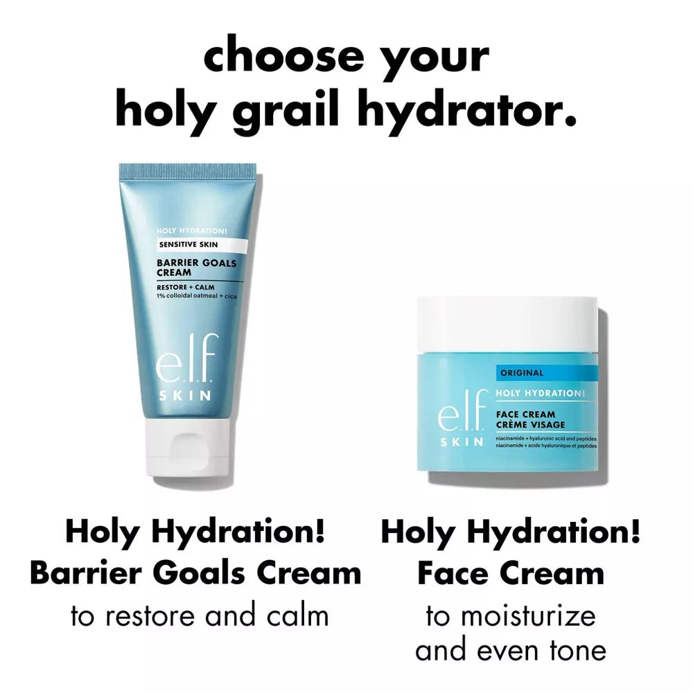 e.l.f. SKIN Holy Hydration! Barrier Goals Repair Cream, 2.1 oz-609332574014-LR-360224-11-LR eShop