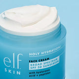 e.l.f. SKIN Holy Hydration! Broad Spectrum Sunscreen Face Cream - SPF 30-609332815704-LR-334258-7-LR eShop