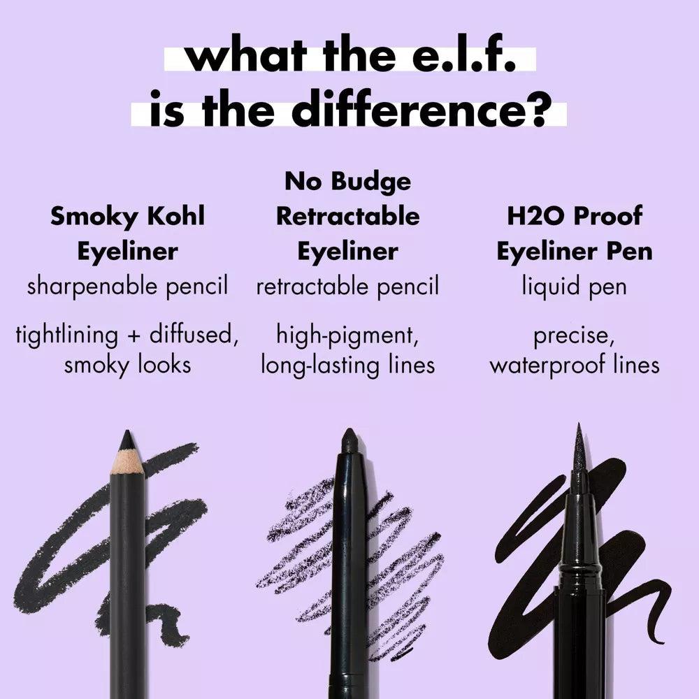 e.l.f. Smoky Kohl Eyeliner - French Roast, 0.03 oz-609332220195-LR-360222-11-LR eShop