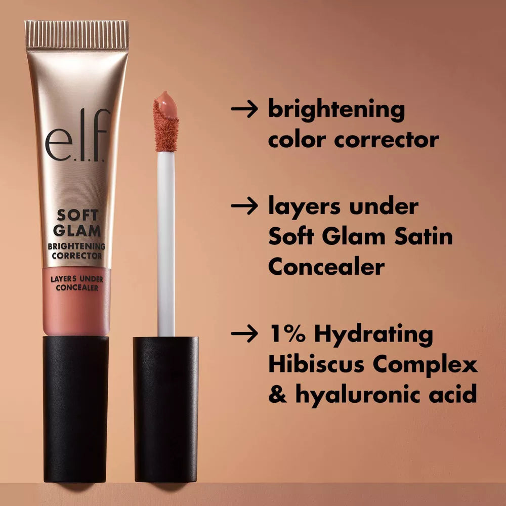 e.l.f. Soft Glam Brightening Corrector - Dark Pink, 0.21 oz-609332852136-LR-360297-9-LR eShop