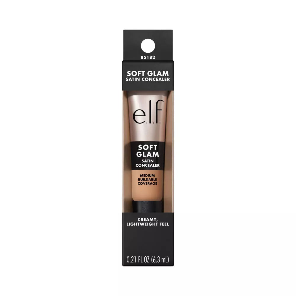 e.l.f. Soft Glam Satin Concealer - 21 Light Neutral , 0.21 oz-609332851825-LR-360285-1-LR eShop