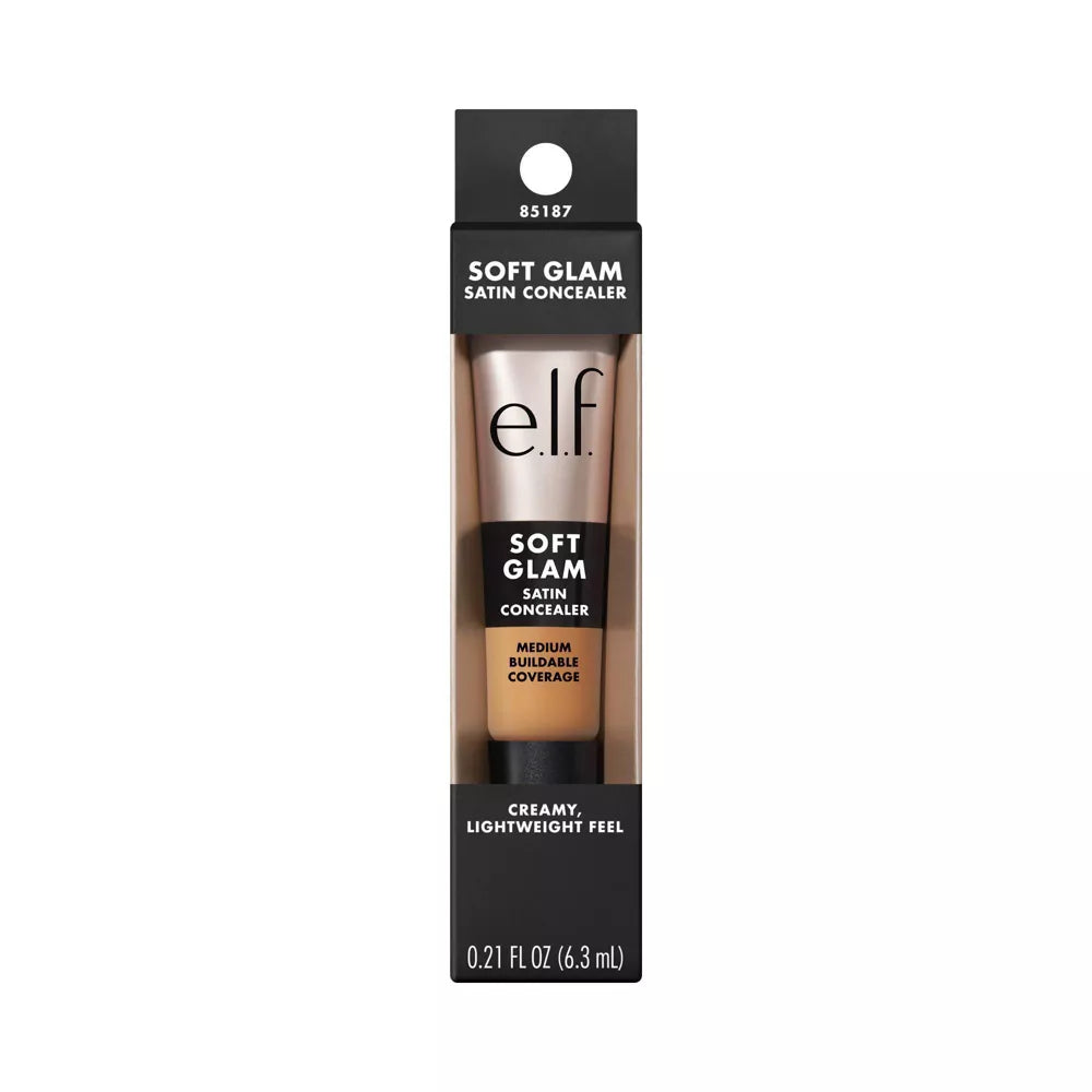 e.l.f. Soft Glam Satin Concealer - 30 Medium Warm, 0.21 oz-609332851870-LR-360289-1-LR eShop