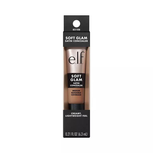 e.l.f. Soft Glam Satin Concealer - 31 Medium Neutral, 0.21 oz-609332851887-LR-360290-1-LR eShop