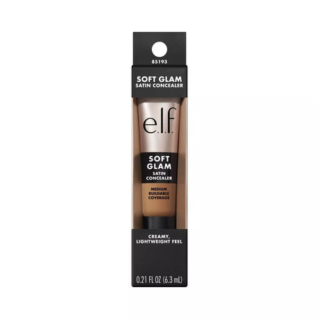 e.l.f. Soft Glam Satin Concealer - 40 Tan Warm, 0.21 oz-609332851931-LR-360291-1-LR eShop