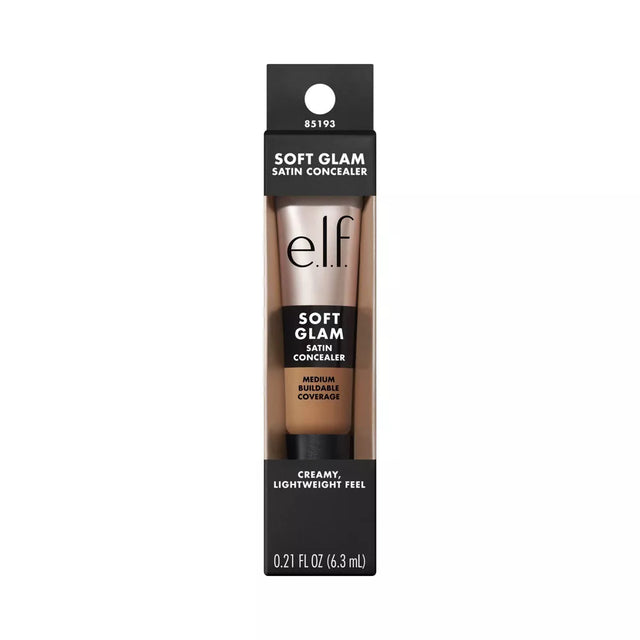 e.l.f. Soft Glam Satin Concealer - 40 Tan Warm, 0.21 oz-609332851931-LR-360291-1-LR eShop