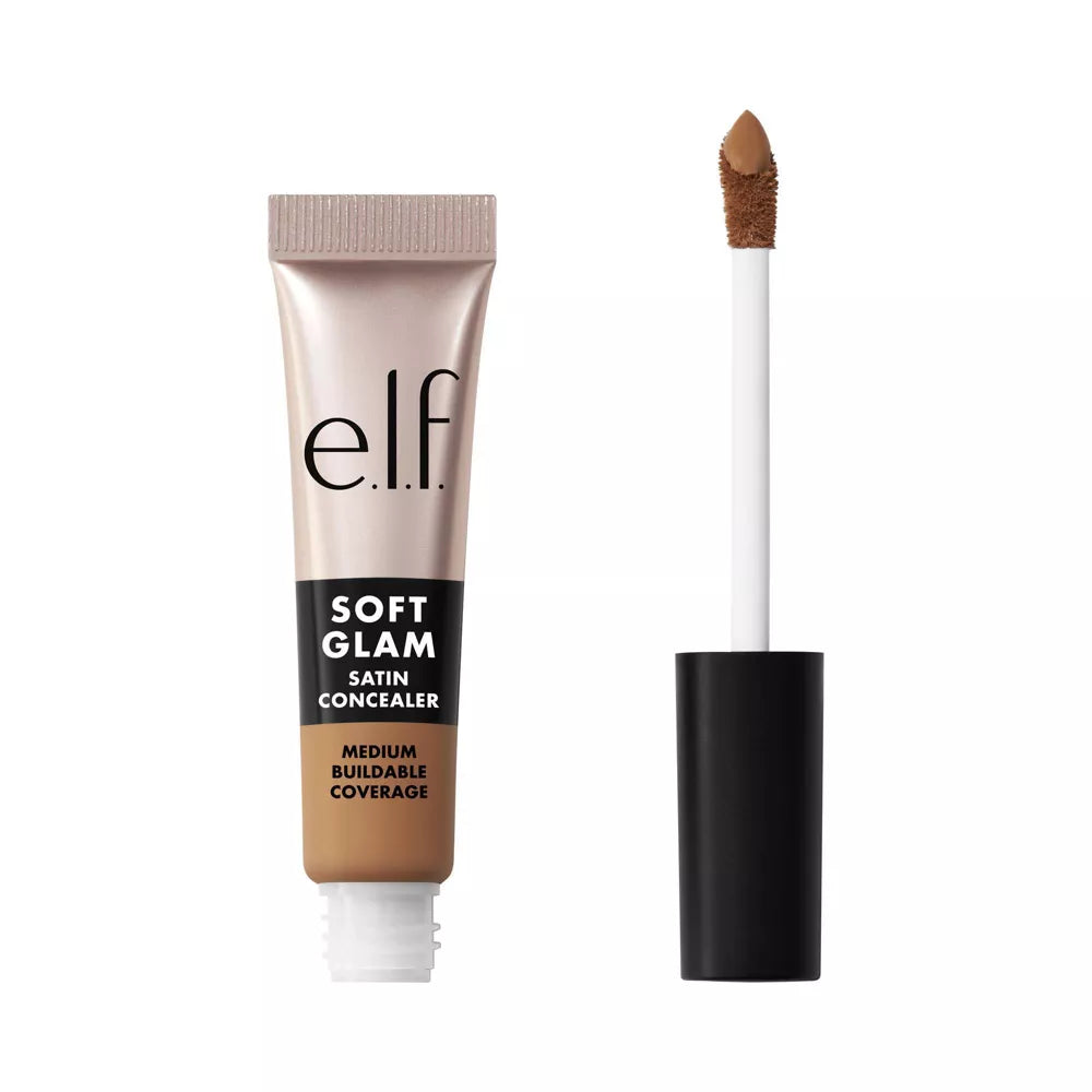 e.l.f. Soft Glam Satin Concealer - 40 Tan Warm, 0.21 oz-609332851931-LR-360291-2-LR eShop