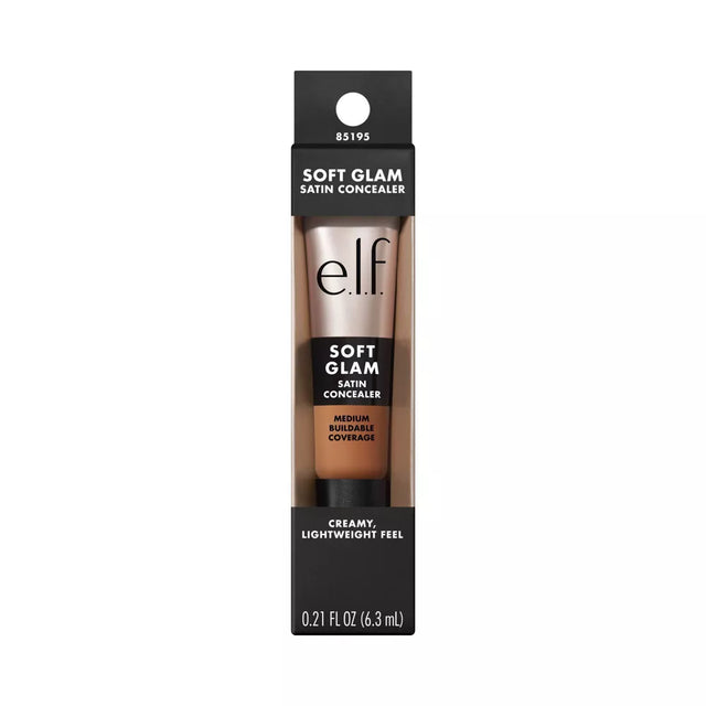 e.l.f. Soft Glam Satin Concealer - 42 Tan Neutral, 0.21 oz-609332851955-LR-360292-1-LR eShop