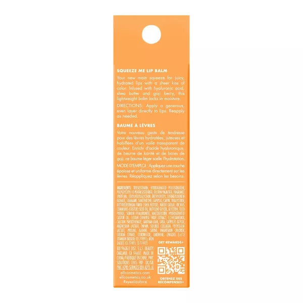 e.l.f. Squeeze Me Lip Balm - Peach-609332819603-LR-351918-6-LR eShop