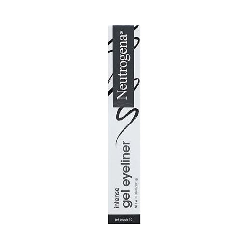 Neutrogena Intense Gel Eyeliner, Smudge- & Water-Resistant, Jet Black, 0.004 oz