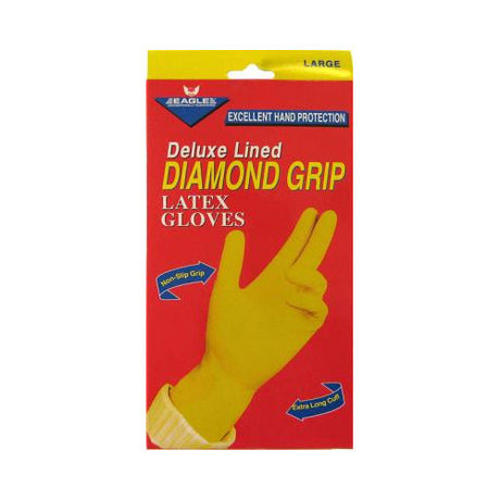 Eagle Deluxe Lined Diamond Grip Latex Gloves-071582070774-LR-229360-1-LR eShop