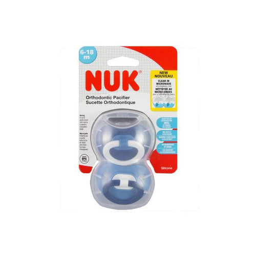 NUK PACIFIER SZ2 JCY 2PK MXD