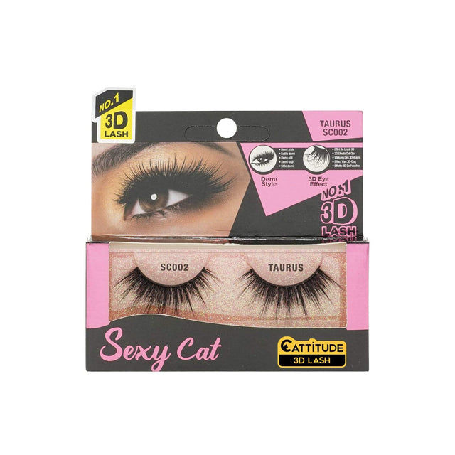 EBIN NEW YORK Cattitude Sexy Cat False 3D Eyelashes - Taurus-812429031462-LR-338221-1-LR eShop