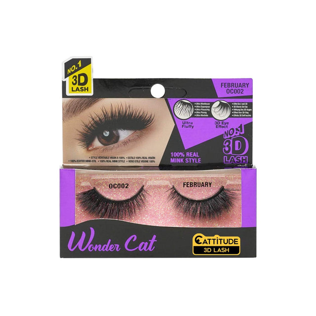 EBIN NEW YORK Cattitude Wonder Cat 3D Faux Mink Lashes - February-812429032001-LR-338223-1-LR eShop