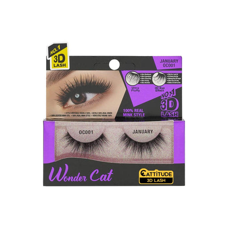 EBIN NEW YORK Cattitude Wonder Cat 3D Faux Mink Lashes - January-812429031998-LR-332545-1-LR eShop