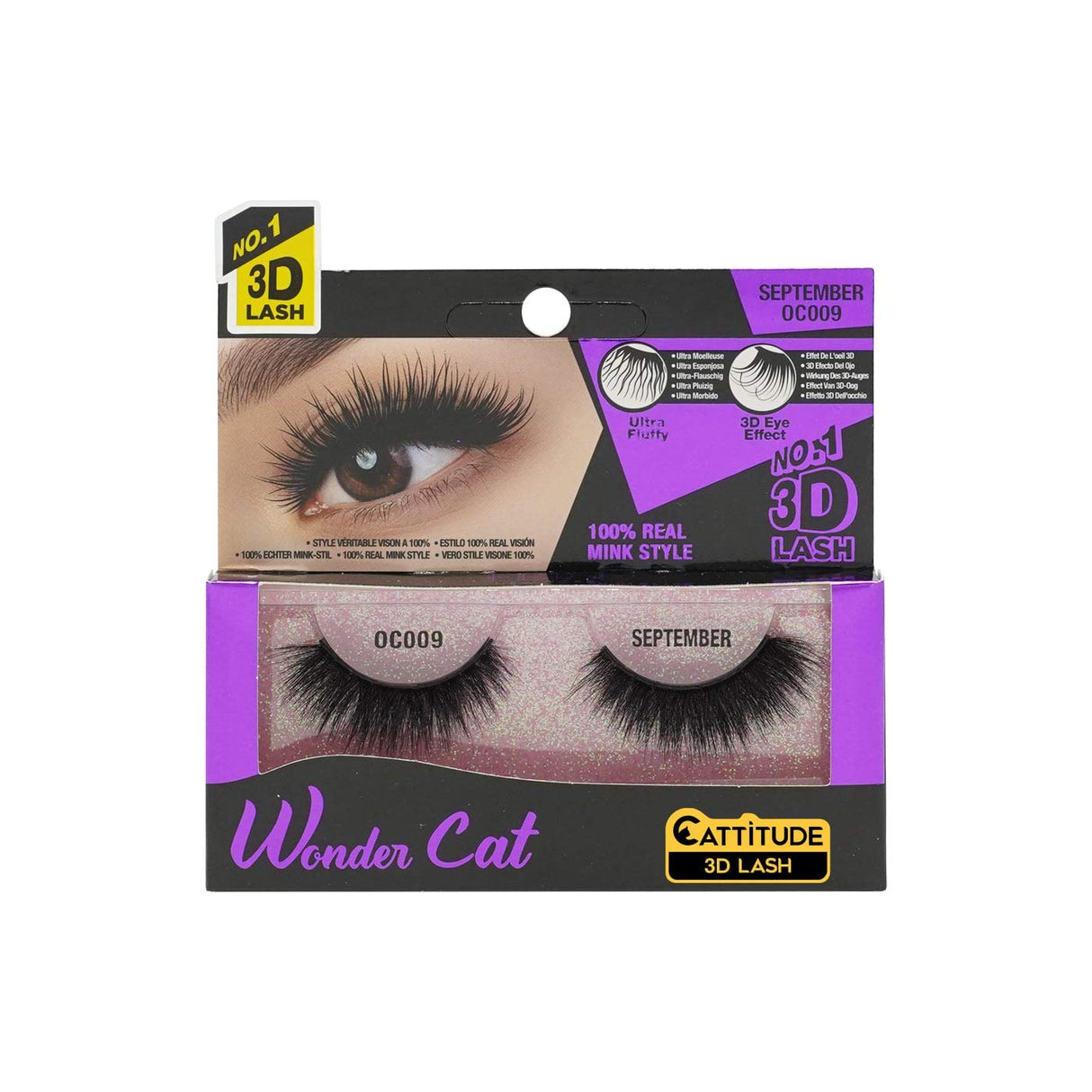 EBIN NEW YORK Cattitude Wonder Cat 3D Faux Mink Lashes - September-812429032070-LR-347813-1-LR eShop