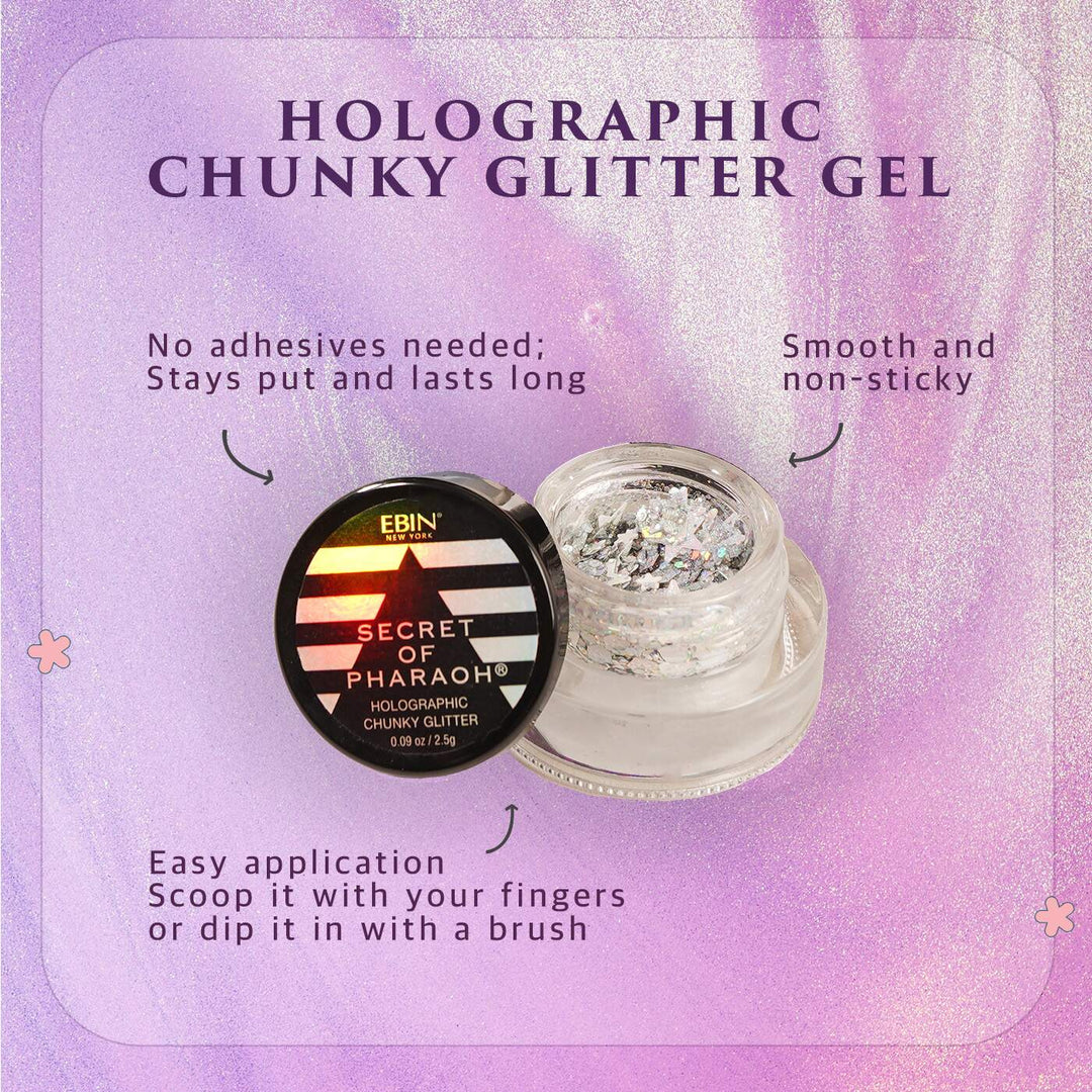 EBIN NEW YORK Secret of Pharaoh Holographic Chunky Glitter - Purple Sparkle-810122680178-LR-353864-6-LR eShop