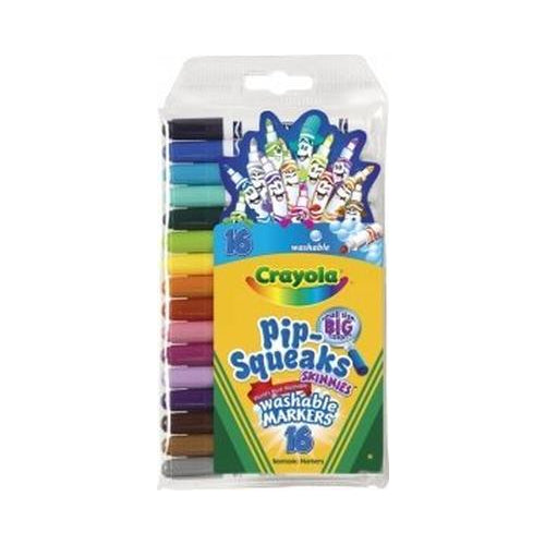 Crayola Pip-Squeaks Skinnies Set, 16-Colors