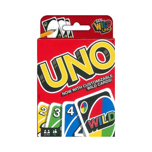 Mattel Uno Wild Cards Game