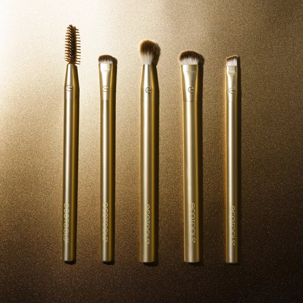 EcoTools Precious Metals Brightening Eye Brush Set, 5 count-079625438581-LR-347969-5-LR eShop