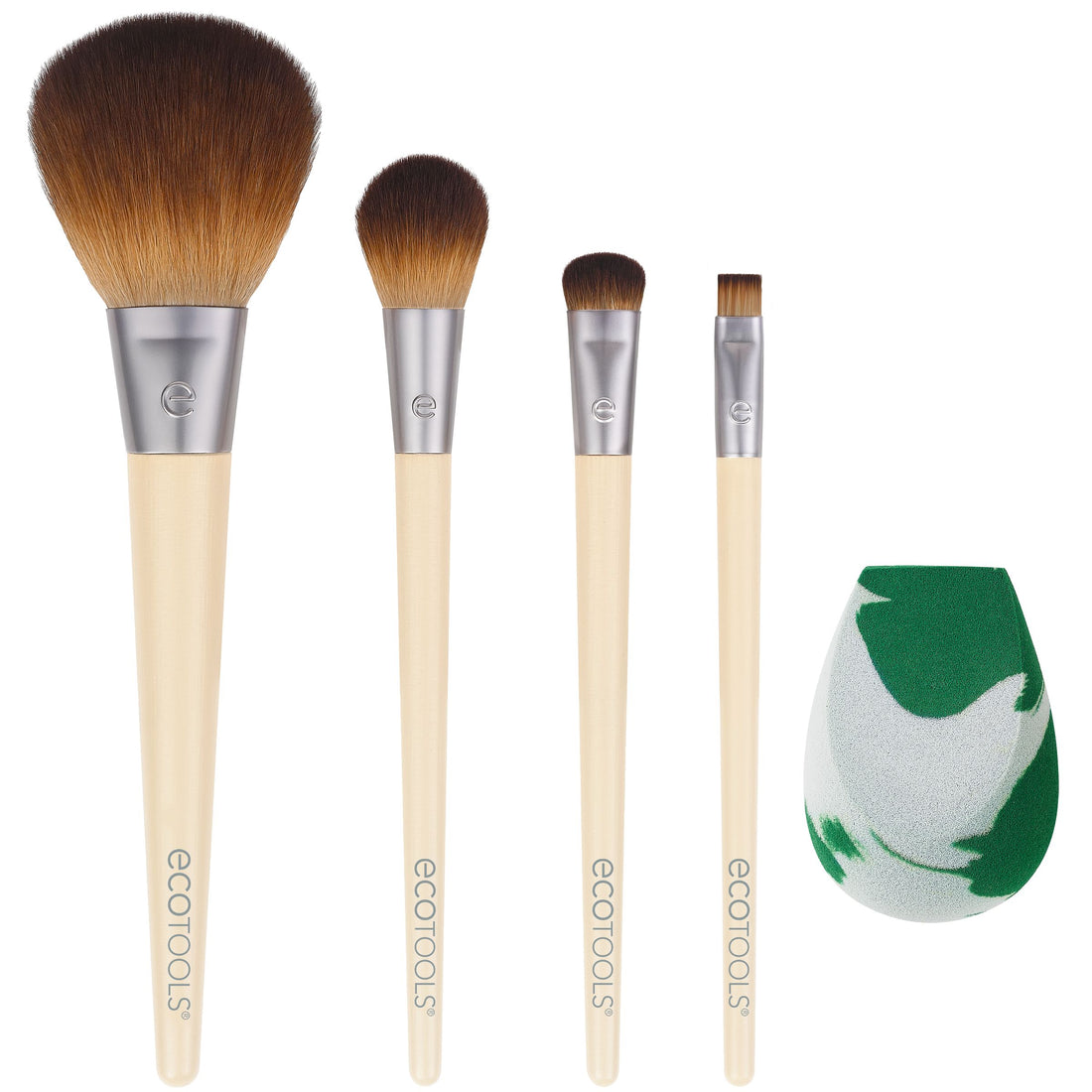 EcoTools The Core Five Make Up Brush and Sponge Set, 5 count-079625438567-LR-351661-2-LR eShop