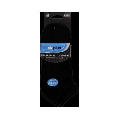 AIR MULTI SPORT BLK MEN 3PR PK