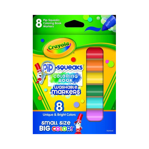 Crayola 8 pip-Squeaks Washable Markers