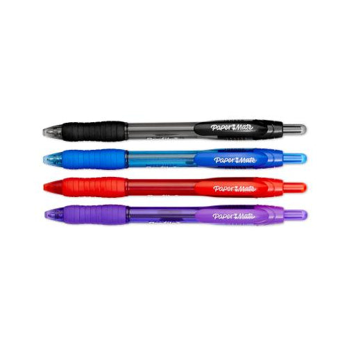 Paper Mate Ball Profile Point Pen Assorted Ink