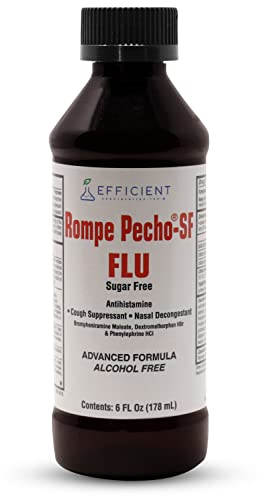 Efficient Laboratories, Inc - Rompe Pecho Multi Symptom Flu Relief Liquid, Sugar Free-000856351554-LR-355688-2-LR eShop