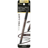 L'Oreal Paris Infallible Pro-Last Waterproof, Up to 24HR Pencil Eyeliner, Brown, 0.042 oz.