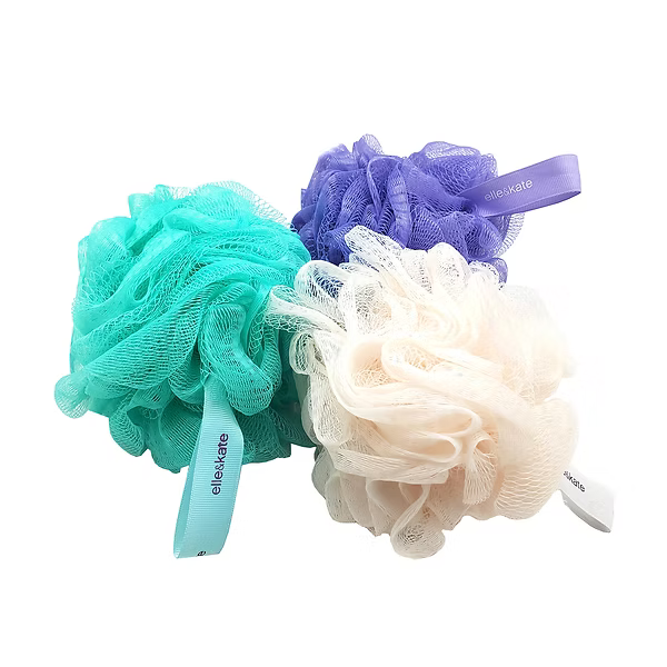 elle & kate Deluxe Shower Sponges, 3 count-819507017080-LR-345340-2-LR eShop