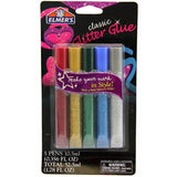 ELMER'S 3D Glitter Paint Pen Set - Classic Colors, 5 count-026000006422-LR-116931-1-LR eShop
