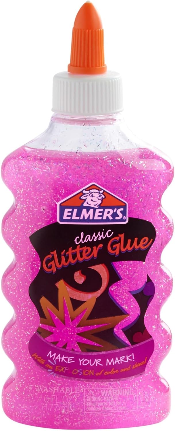 Elmer's Classic Glitter Glue - Assorted, 6 oz-026000000017-LR-349372-1-LR eShop