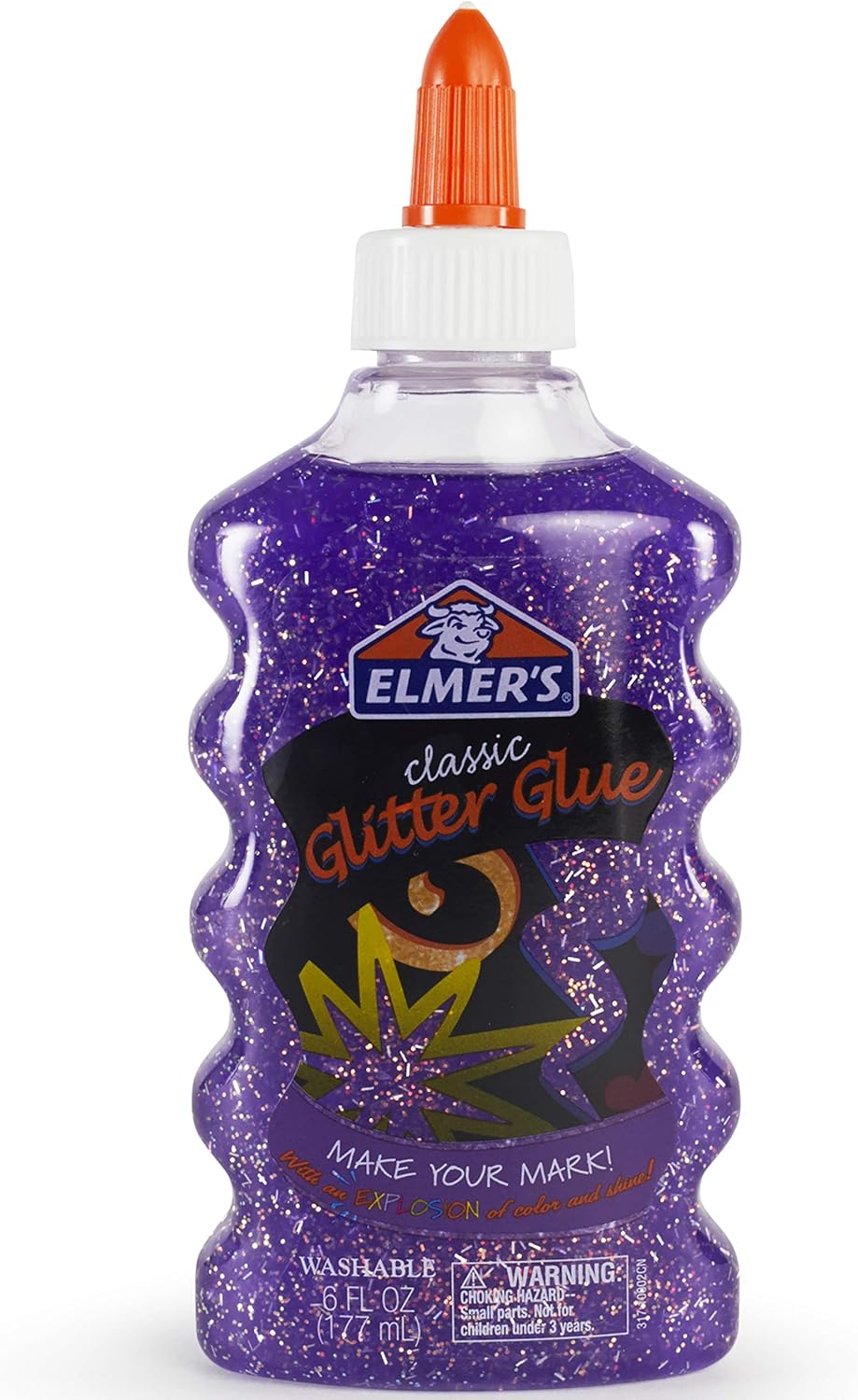 Elmer's Classic Glitter Glue - Assorted, 6 oz-026000000017-LR-349372-2-LR eShop