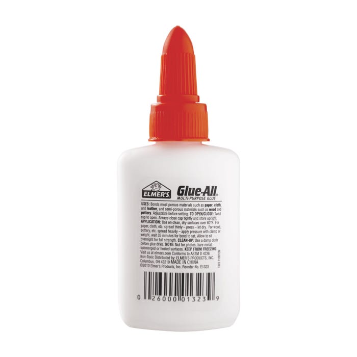 ELMER'S Glue-All Multi Purpose Extra Strong Glue - White, 1.25 oz-026000013239-LR-206205-2-LR eShop