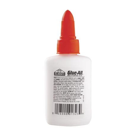 ELMER'S Glue-All Multi Purpose Extra Strong Glue - White, 1.25 oz-026000013239-LR-206205-2-LR eShop