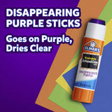 Elmer's Washable Dissappearing Purple School Glue Sticks - 3 Pack-026000005203-LR-202293-4-LR eShop