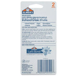 ELMER'S Washable School Glue Sticks - Disappearing Purple, 2 count-026000005227-LR-145225-6-LR eShop