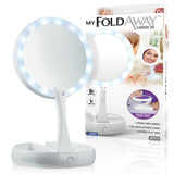 EMSON My Foldaway Mirror LED Lighted, Double-Sided Vanity Mirror-080313017131-LR-320718-1-LR eShop