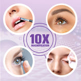 EMSON My Foldaway Mirror LED Lighted, Double-Sided Vanity Mirror-080313017131-LR-320718-4-LR eShop