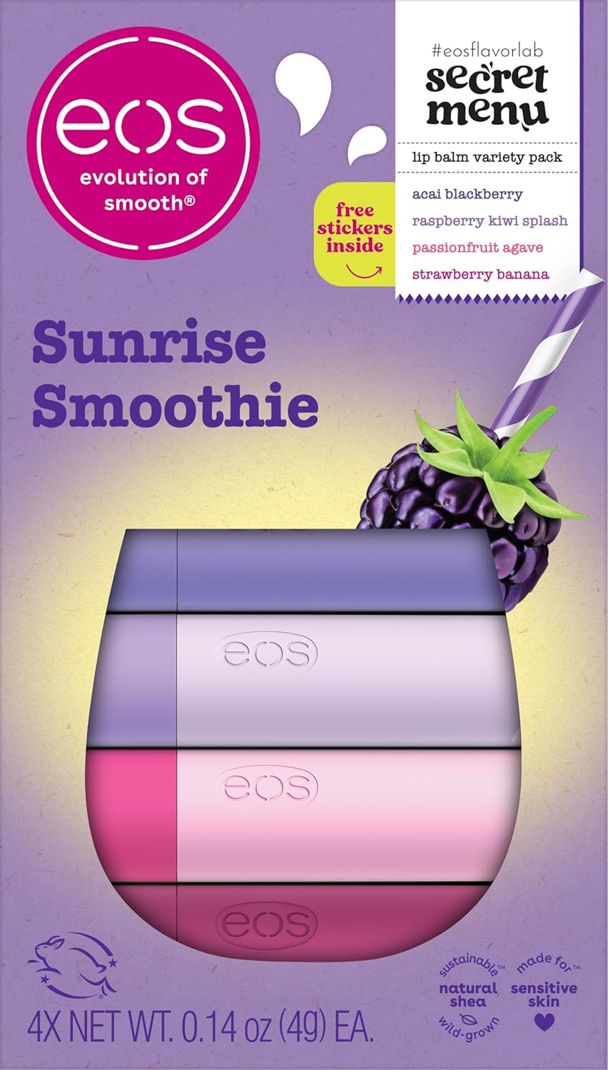 eos Limited Edition Lip Balm Variety Pack - Sunrise Smoothie, 4 count-840044714446-LR-359726-1-LR eShop