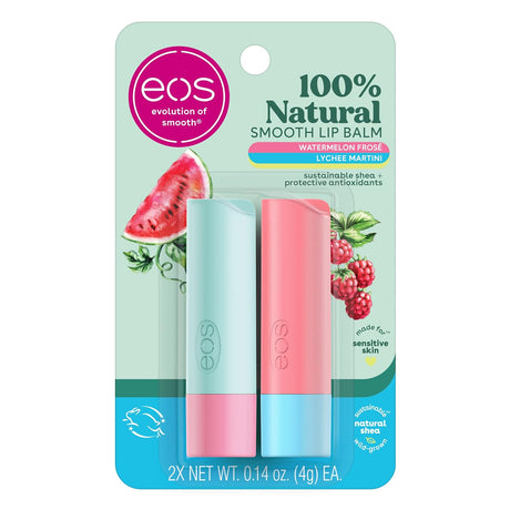 eos Lip Balm Duo Pack - Watermelon Frose & Lychee Martini, 2 count-840044701972-LR-355624-1-LR eShop