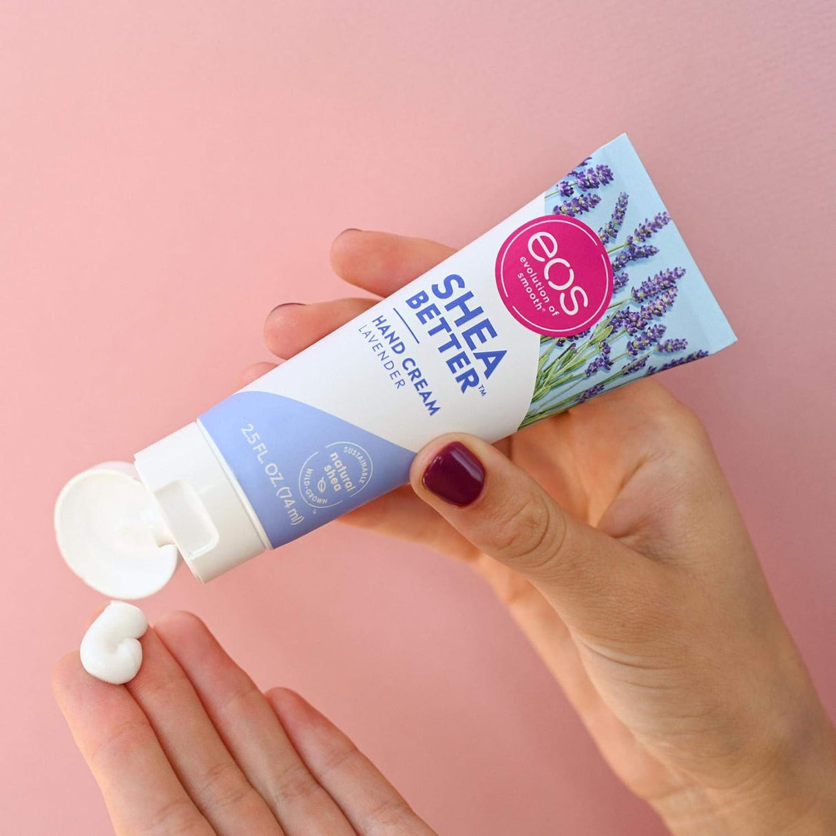 eos Shea Better Hand Cream - Lavender, 2.5 oz-840044700296-LR-346551-4-LR eShop