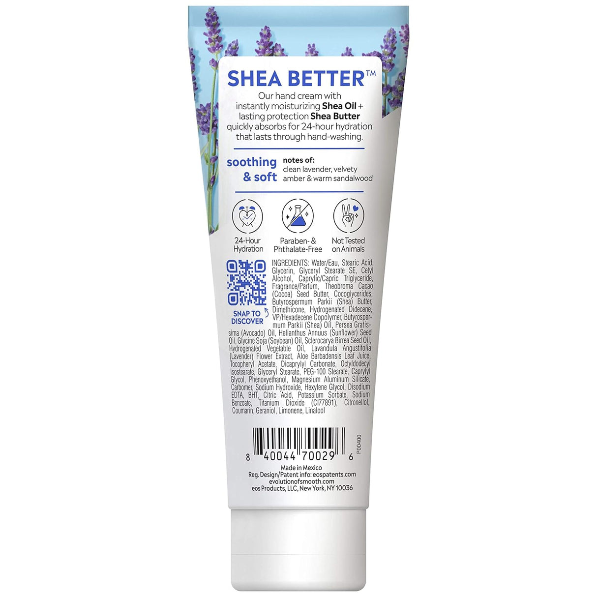 eos Shea Better Hand Cream - Lavender, 2.5 oz-840044700296-LR-346551-7-LR eShop