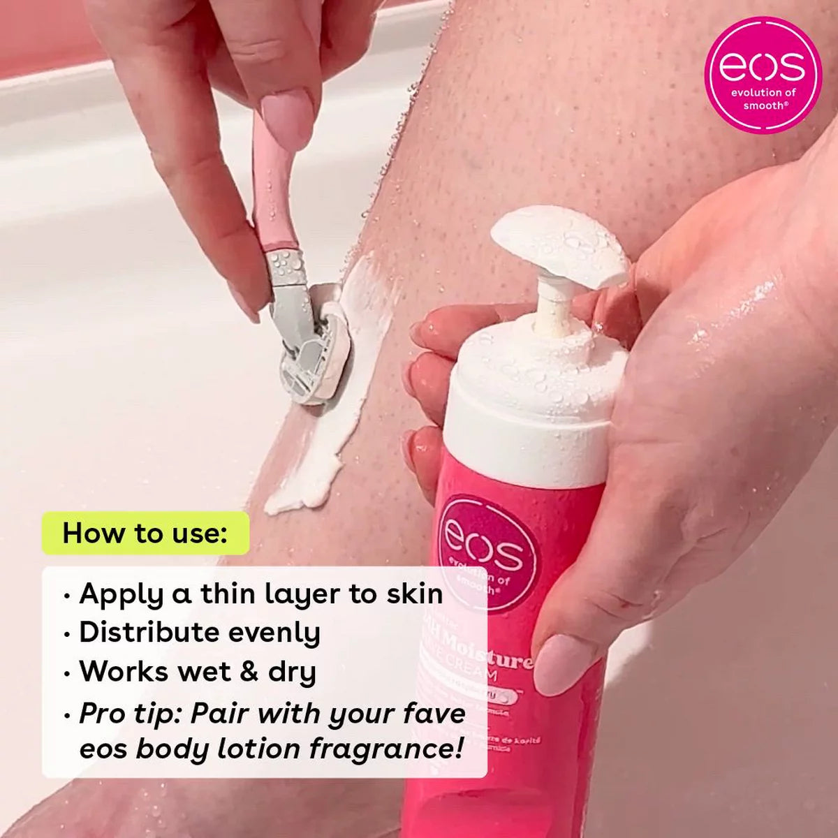 eos Shea Better Shave Cream - Pomegranate, 2.5 oz-832992011197-LR-301671-11-LR eShop